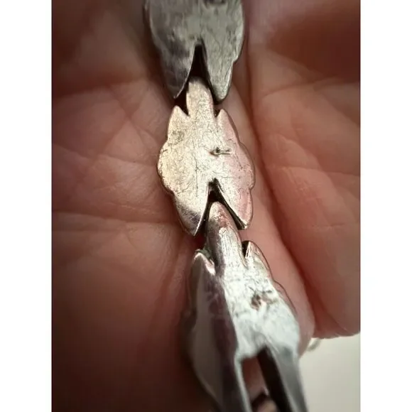 Quartz ladies watch with pretty turquoise/silver band - Picture 4 of 9